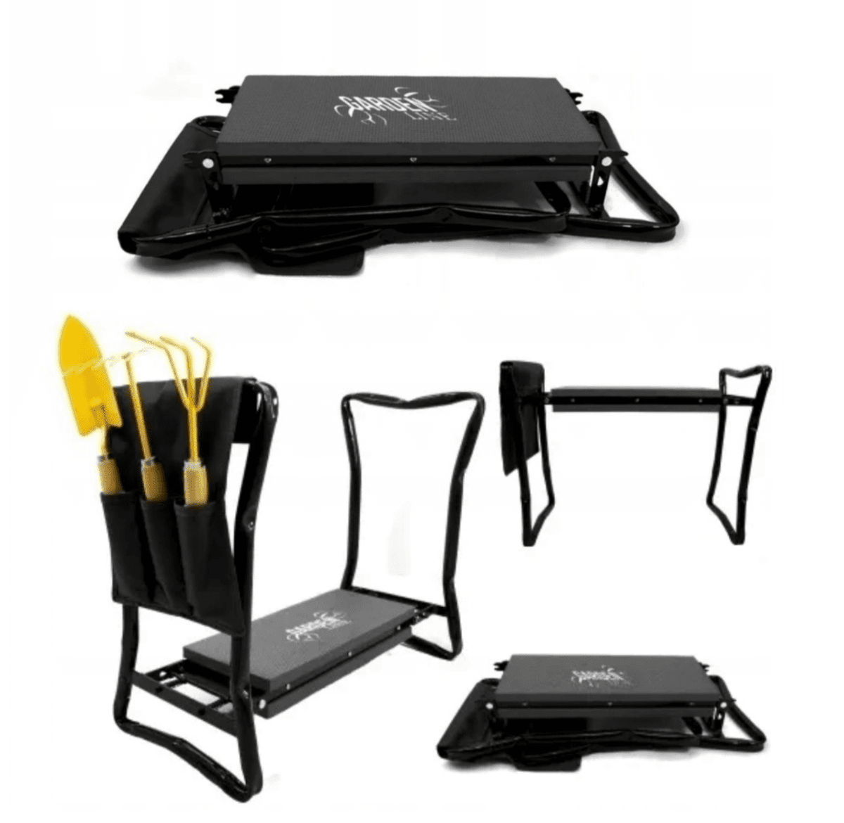 Repose-genoux et siège de jardin ergonomiques 2-en-1 pour le confort des articulations