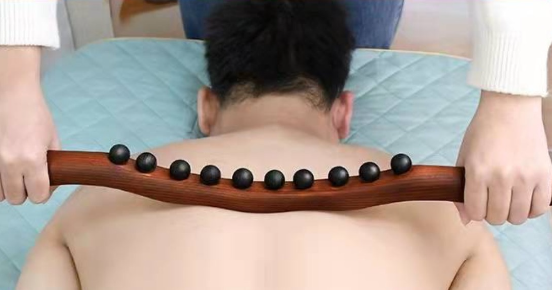 ReliefMate – Bâton de massage en bois