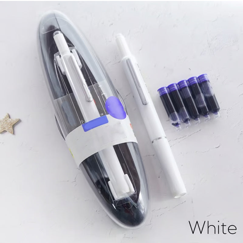 InkFlow™ – Stylo plume rétractable à écriture fluide
