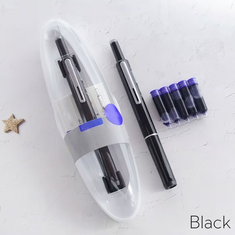 InkFlow™ – Stylo plume rétractable à écriture fluide