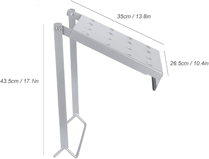 Stabilisateur d'échelle antidérapant pour des travaux en hauteur plus sûrs
