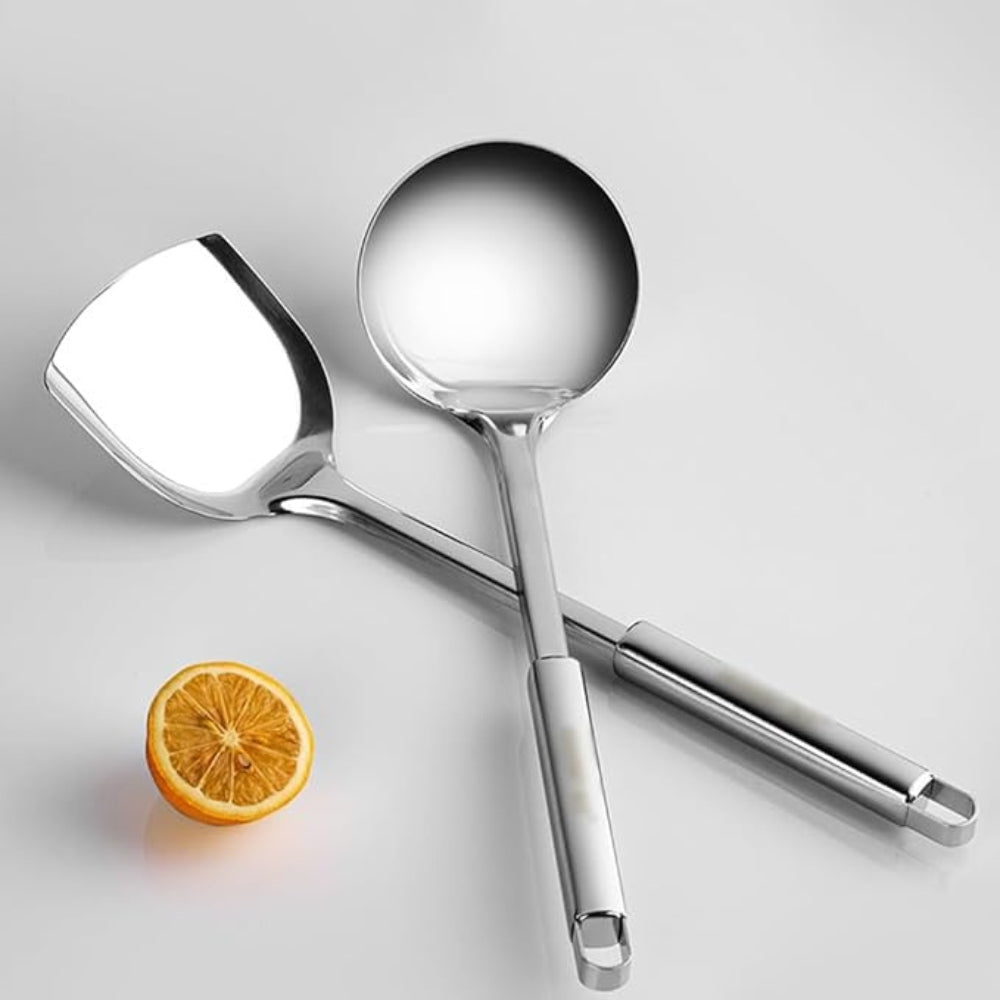 Ensemble d'ustensiles de cuisine | Collection 5 pièces en acier inoxydable