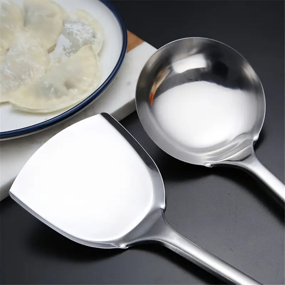 Ensemble d'ustensiles de cuisine | Collection 5 pièces en acier inoxydable