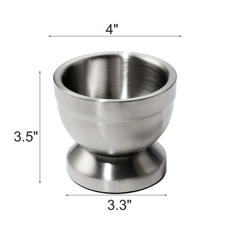 Mortier et pilon en acier inoxydable haut de gamme pour la cuisine
