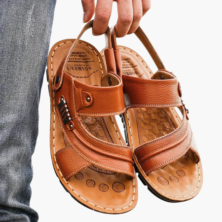 Sandales ergonomiques pour hommes avec ajustement réglable