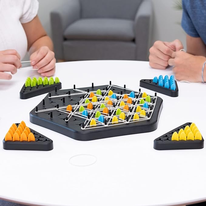 STRATEXA – Jeu de société Chaîne Triangle pour des batailles multijoueurs intelligentes