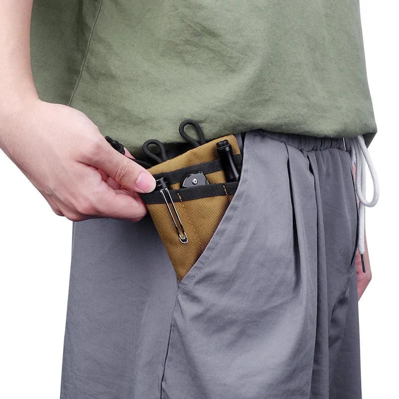 Poche MOLLE EDC tactique pour un port urbain et en plein air compact