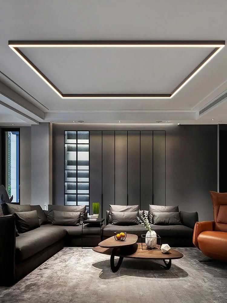 Plafonnier LED minimaliste au style scandinave