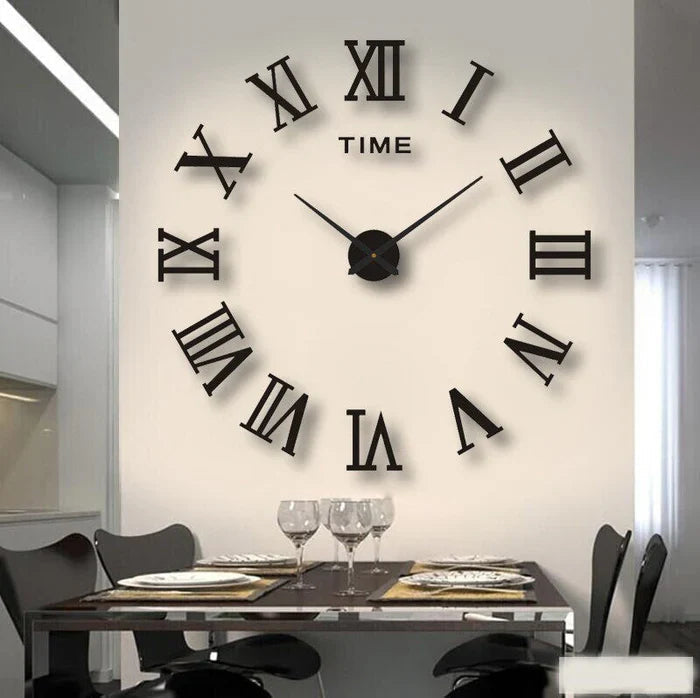 Grande horloge murale décorative moderne