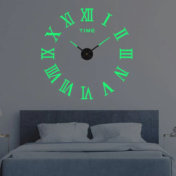 Grande horloge murale décorative moderne