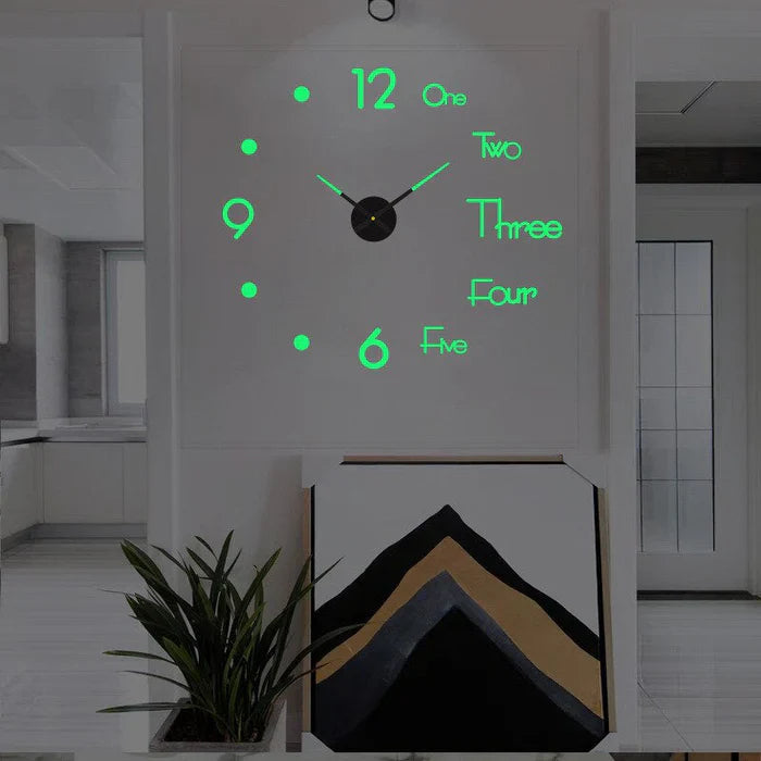 Grande horloge murale décorative moderne