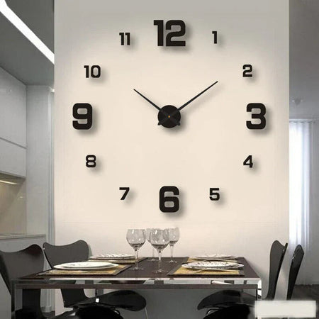 Grande horloge murale décorative moderne
