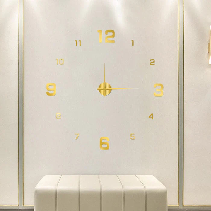 Grande horloge murale décorative moderne
