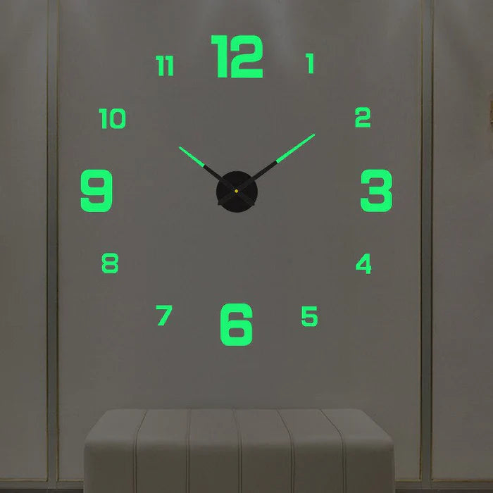 Grande horloge murale décorative moderne