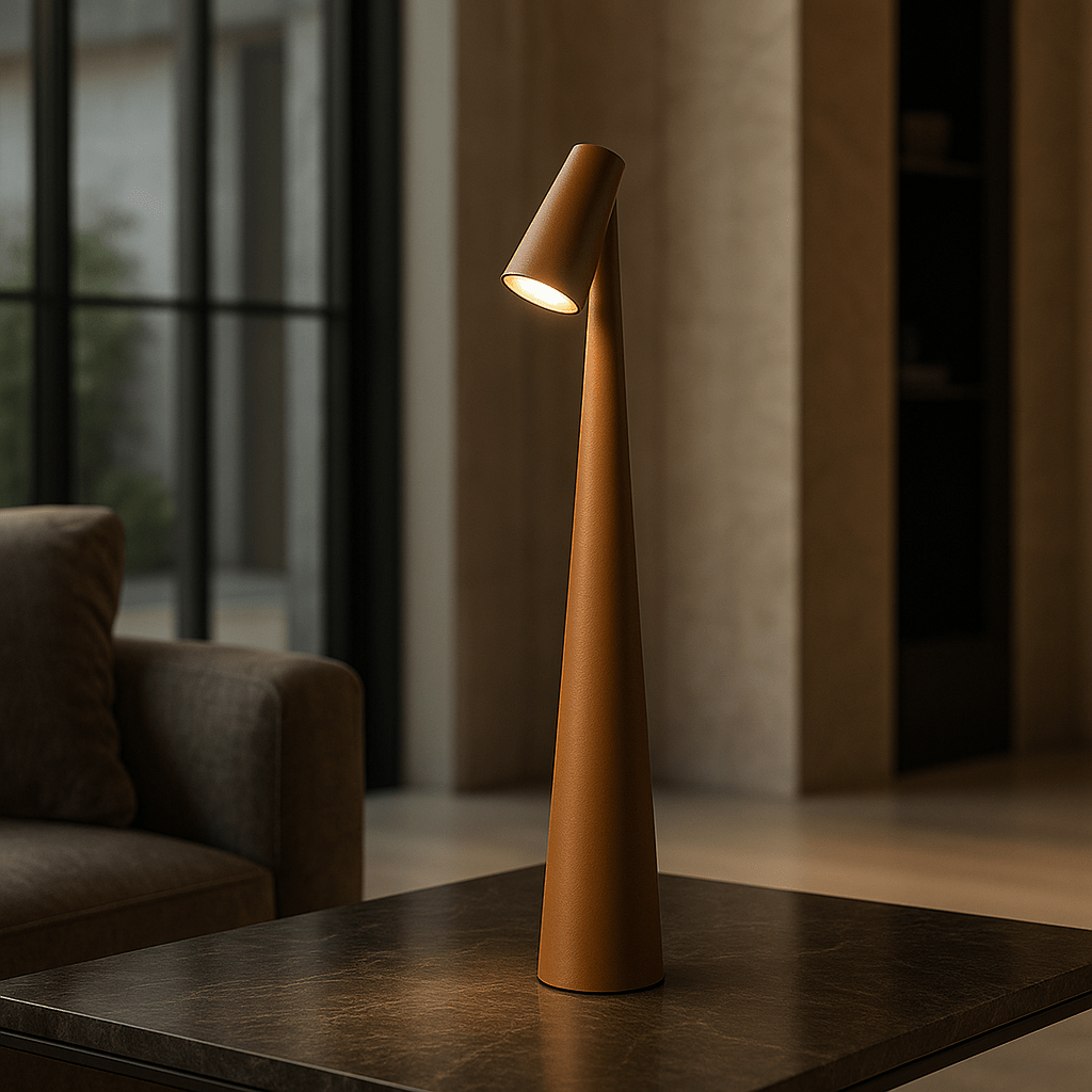 Lampe de table rechargeable au design moderne et à longue autonomie de batterie