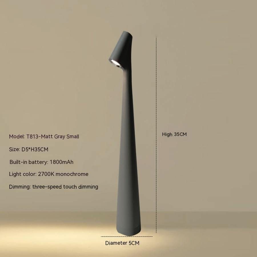 Lampe de table rechargeable au design moderne et à longue autonomie de batterie