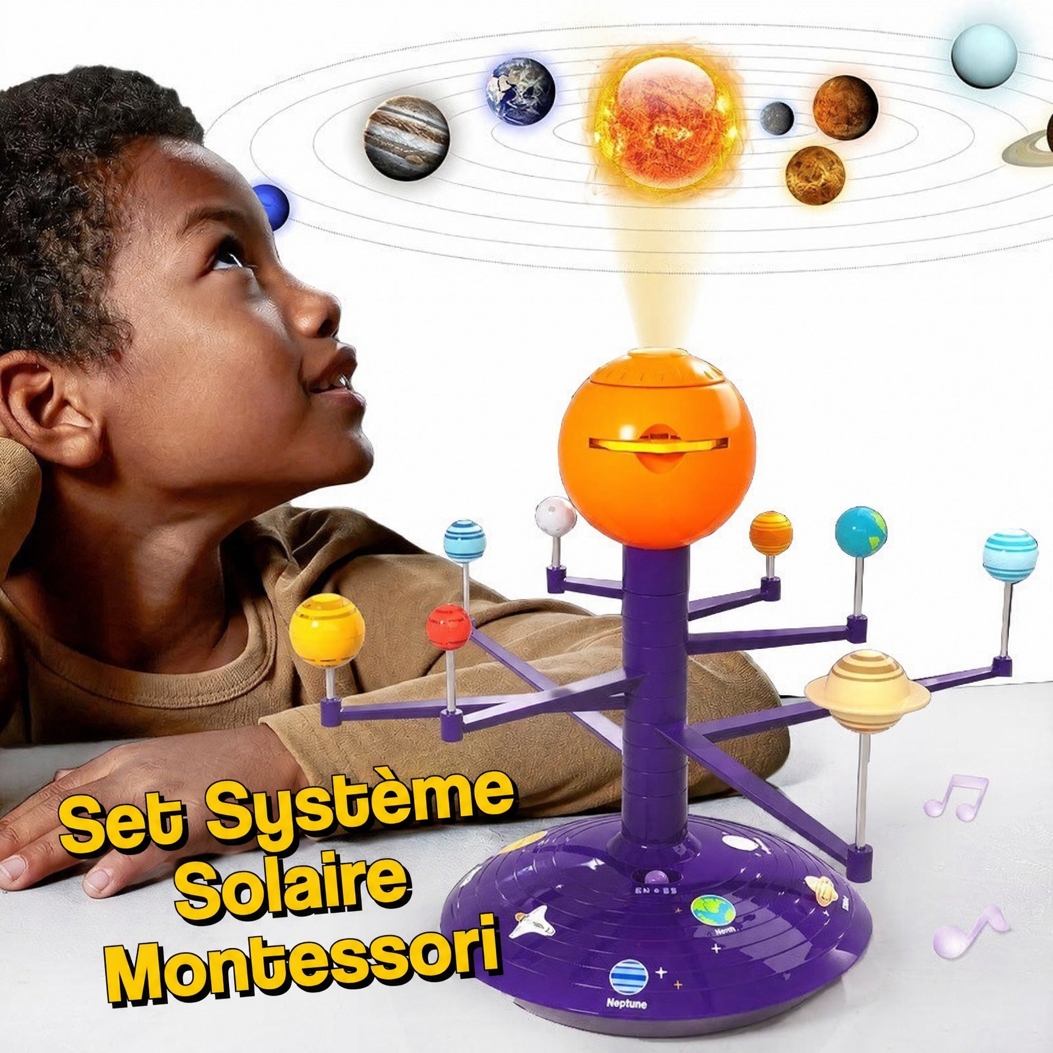 Système Solaire Montessori – Set Éducatif