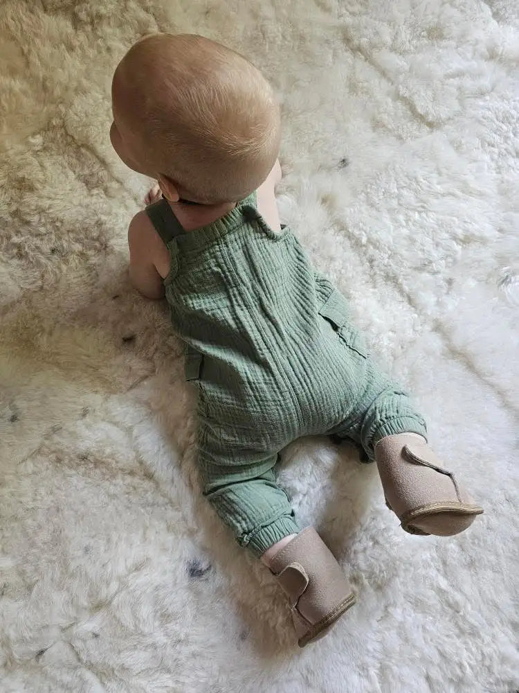 Chaussons Bébé en Peau de Mouton Naturelle