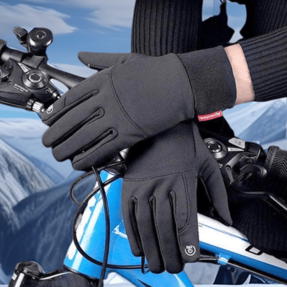Gants chauffants ThermaGrip – Hiver, écran tactile, antidérapants, imperméables et respirants