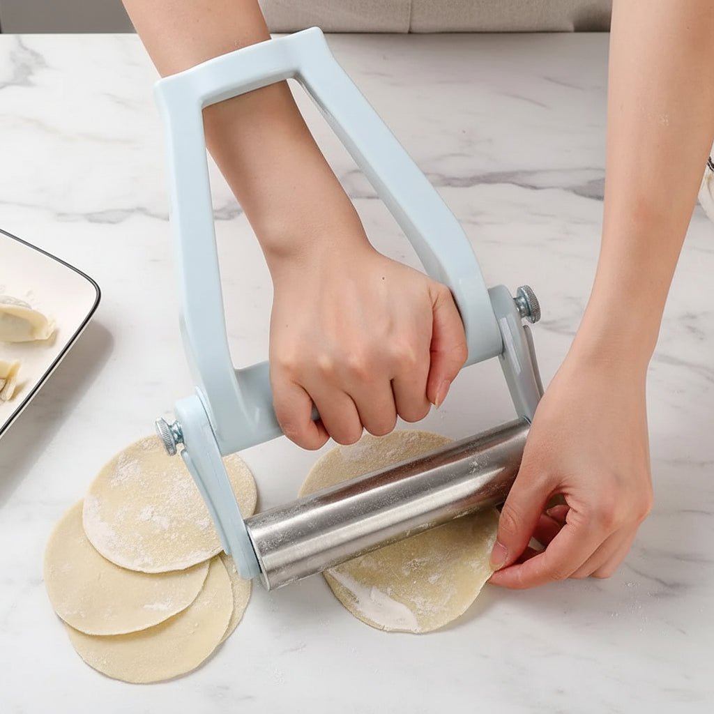 THINROLL – Rouleau à pâtisserie en acier inoxydable de précision pour une épaisseur de pâte parfaite