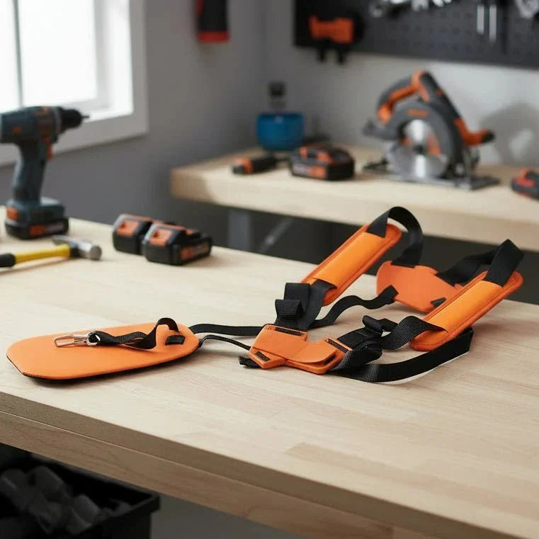 Support équilibré pour outils de jardin lourds