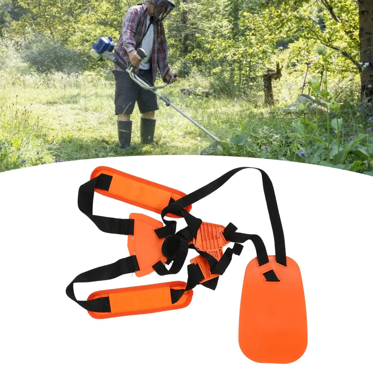 Support équilibré pour outils de jardin lourds