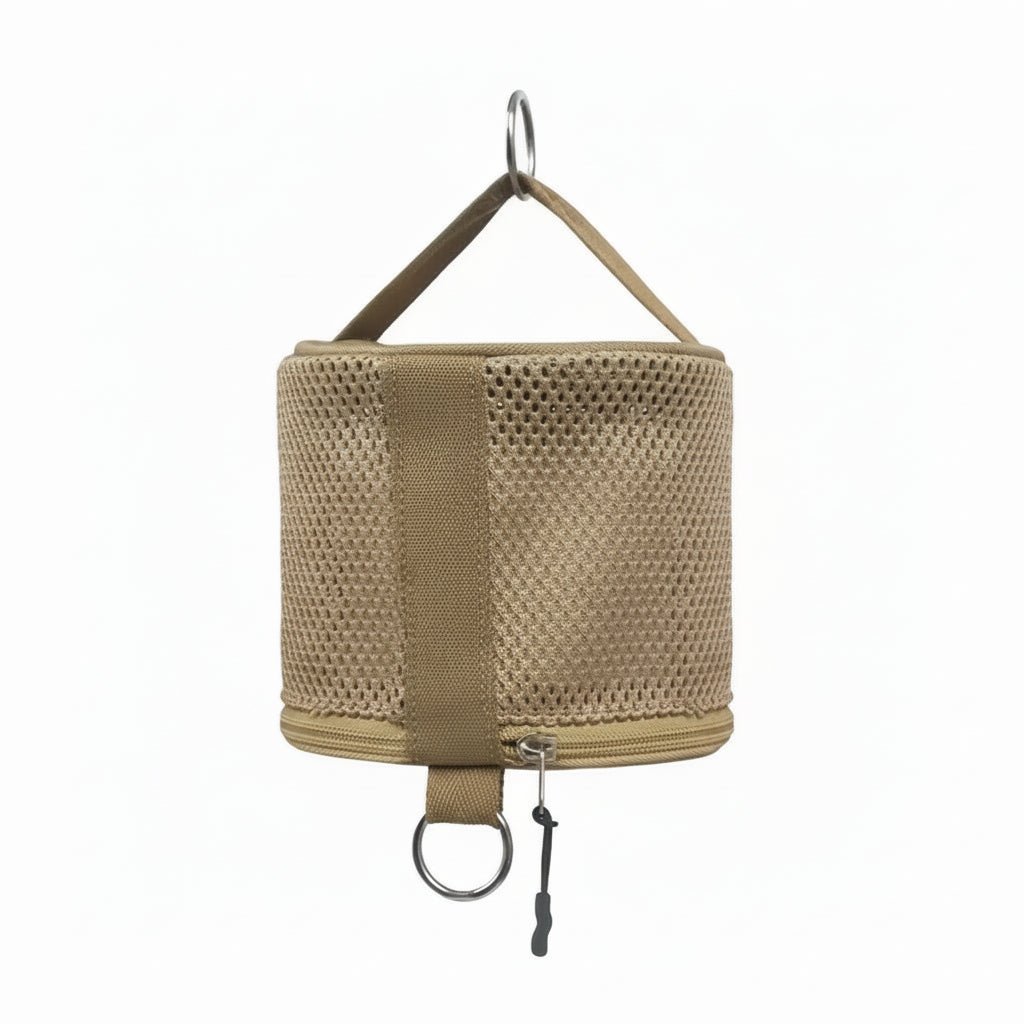 Porte-papier toilette portable pour le camping en plein air avec design compact