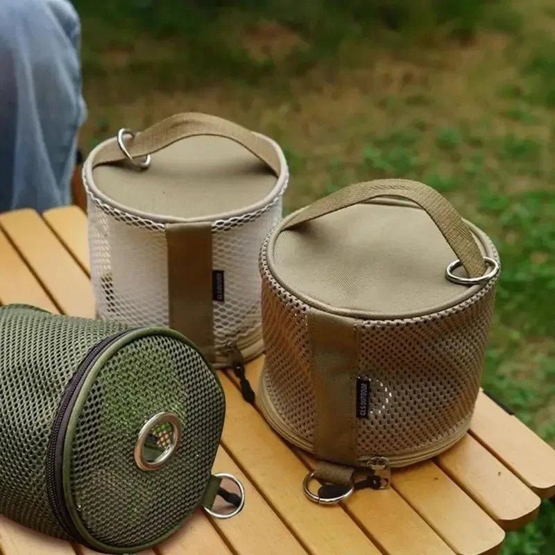 Porte-papier toilette portable pour le camping en plein air avec design compact