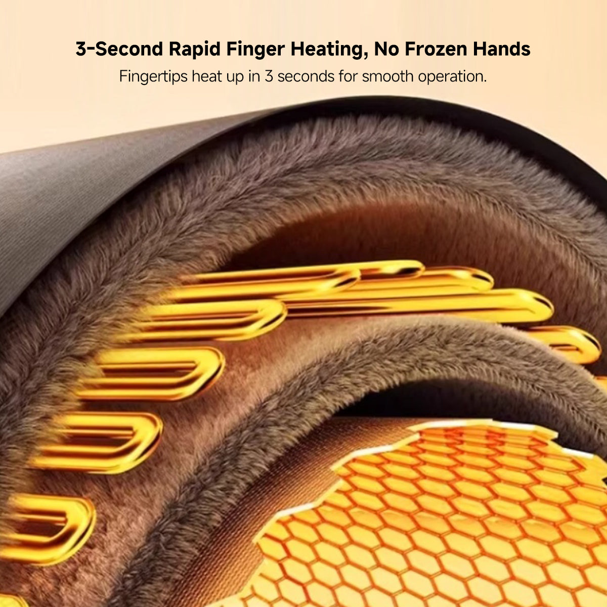 Gants chauffants intelligents pour les activités hivernales