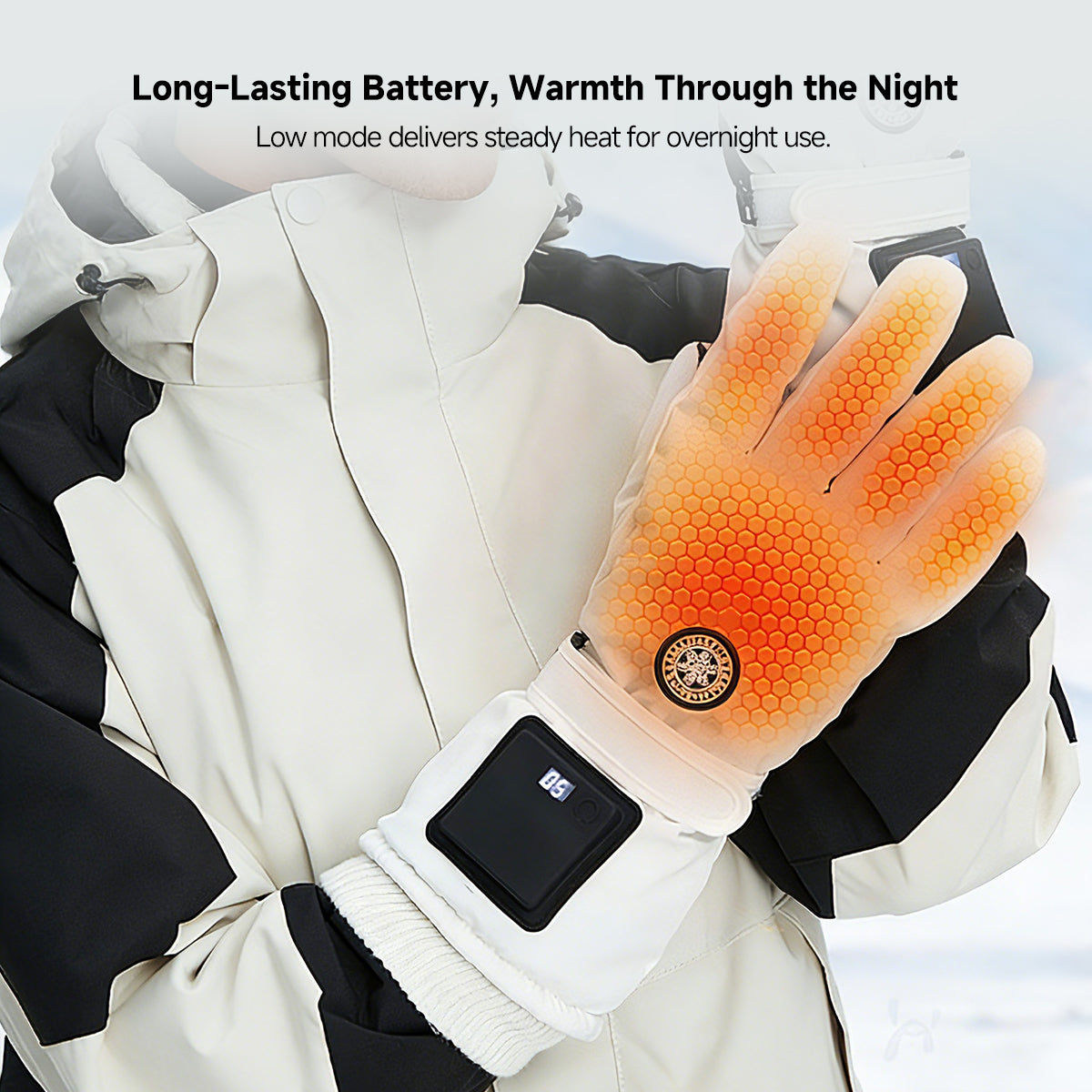 Gants chauffants intelligents pour les activités hivernales