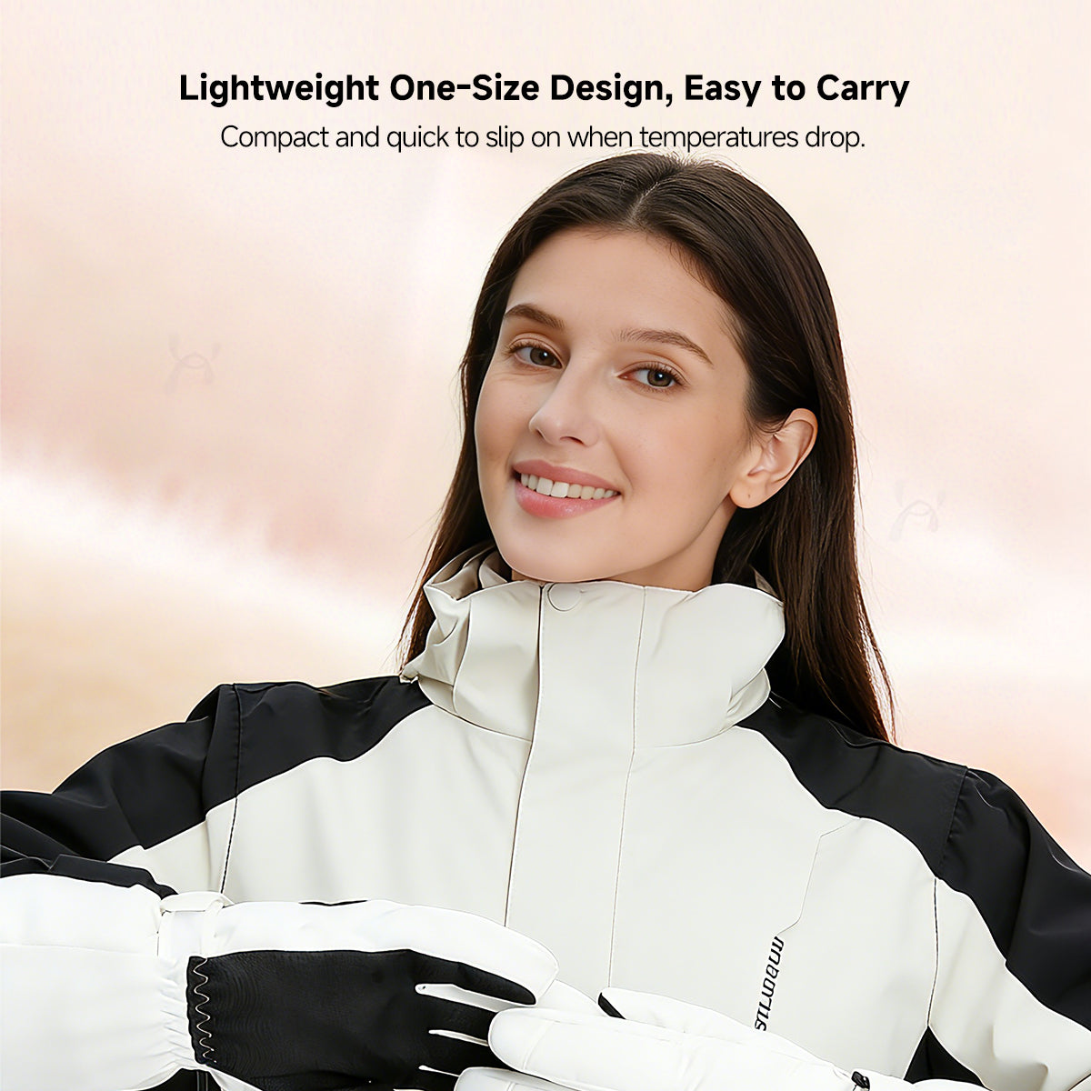 Gants chauffants intelligents pour les activités hivernales