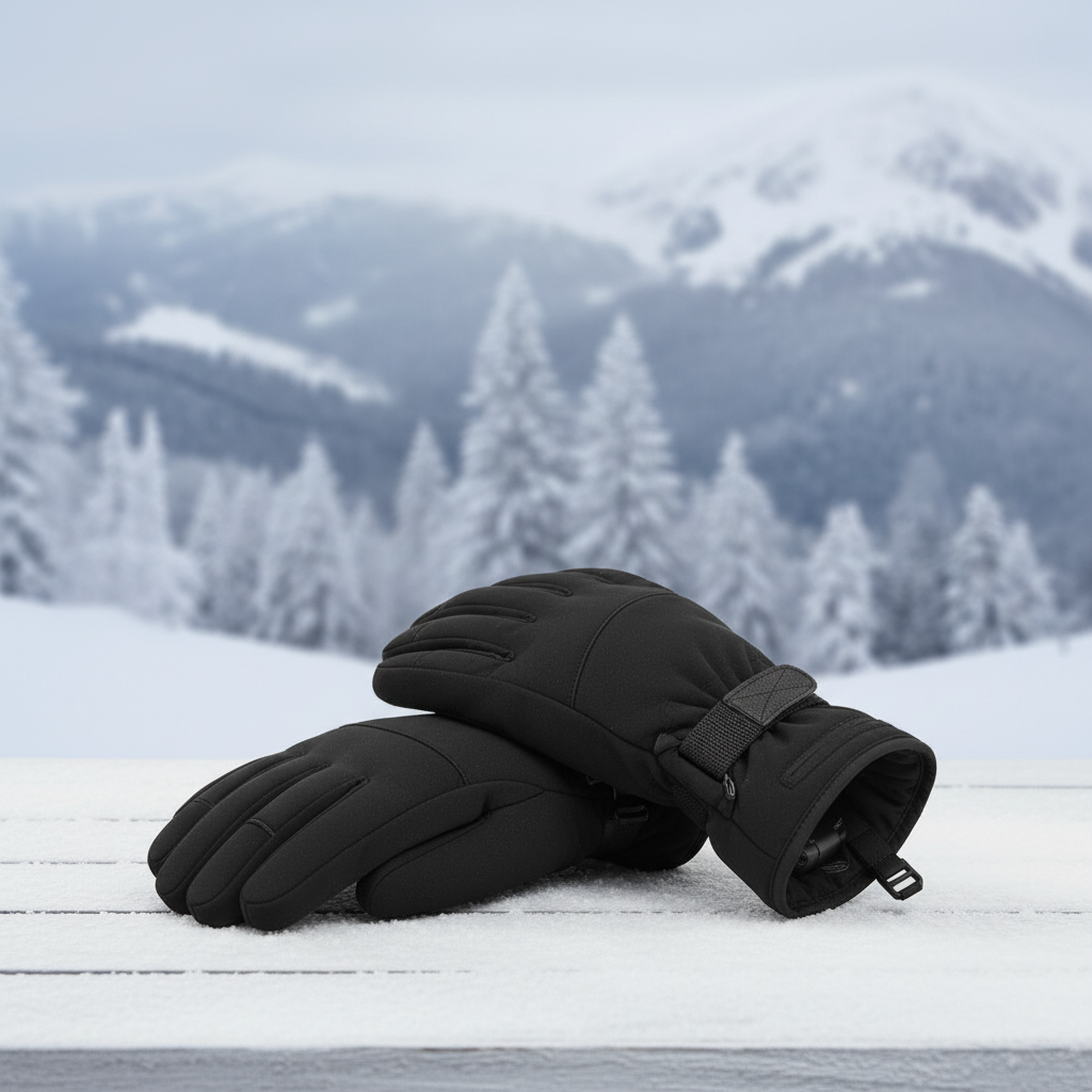 Gants chauffants d'hiver unisexes
