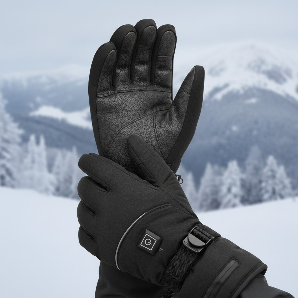 Gants chauffants d'hiver unisexes