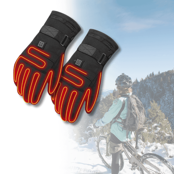 Gants chauffants d'hiver unisexes