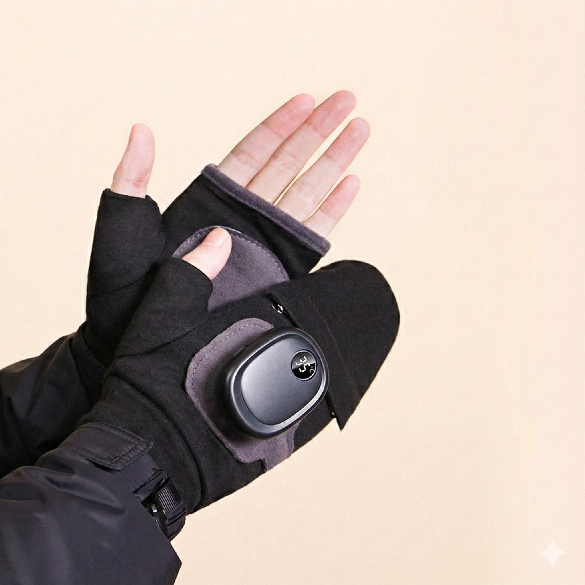 Gants chauffants d'hiver pour le cyclisme et le bureau
