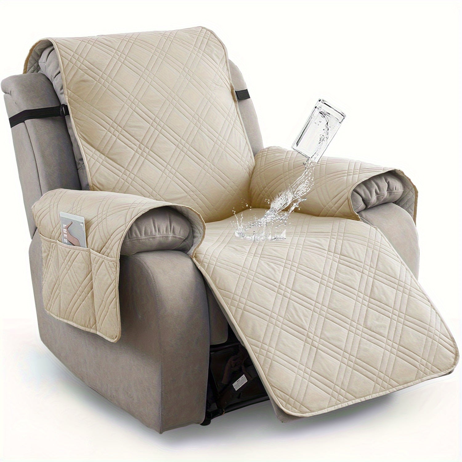 Housse de fauteuil inclinable imperméable universelle
