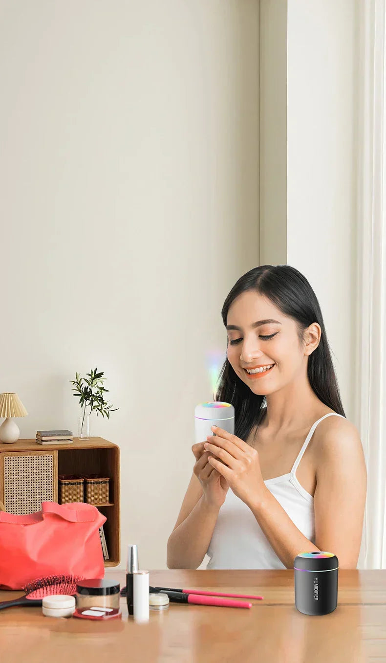 Mini humidificateur d'air USB avec aromathérapie