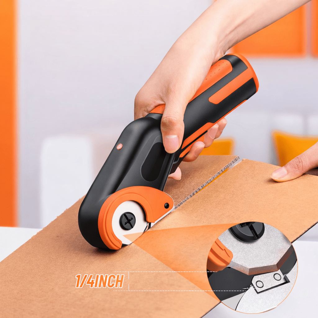Cutter électrique sans fil de précision | Outil de découpe portable pour le tissu, le carton et divers matériaux
