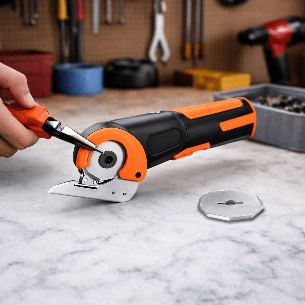 Cutter électrique sans fil de précision | Outil de découpe portable pour le tissu, le carton et divers matériaux