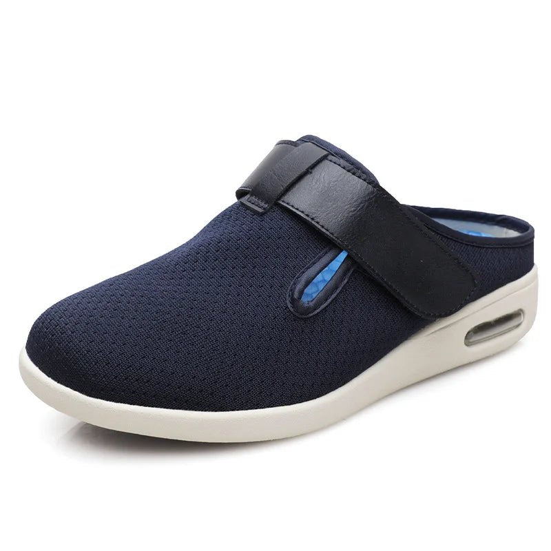 Chaussons de soutien ajustables conçus pour les personnes âgées, sécurité et stabilité lors des mouvements quotidiens