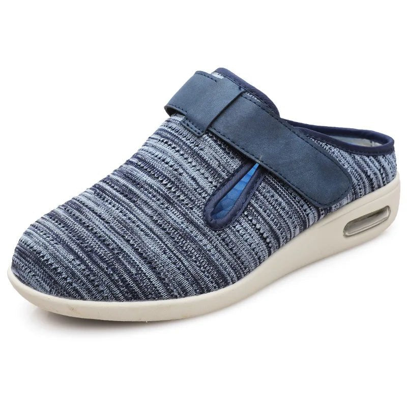 Chaussons de soutien ajustables conçus pour les personnes âgées, sécurité et stabilité lors des mouvements quotidiens