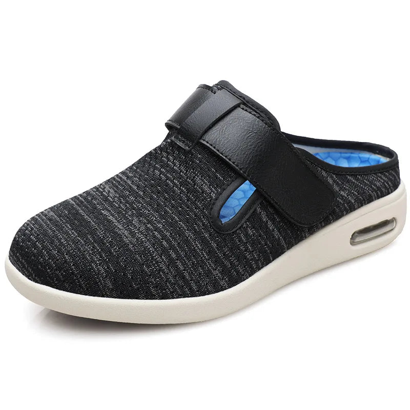 Chaussons de soutien ajustables conçus pour les personnes âgées, sécurité et stabilité lors des mouvements quotidiens