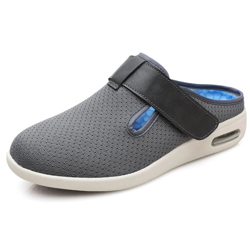 Chaussons de soutien ajustables conçus pour les personnes âgées, sécurité et stabilité lors des mouvements quotidiens