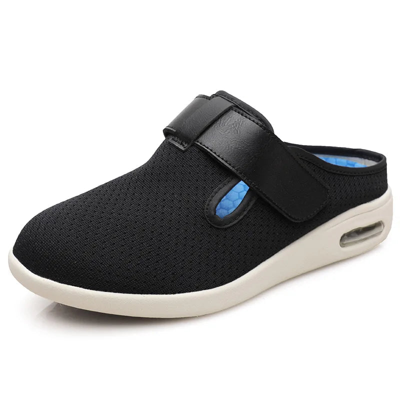 Chaussons de soutien ajustables conçus pour les personnes âgées, sécurité et stabilité lors des mouvements quotidiens