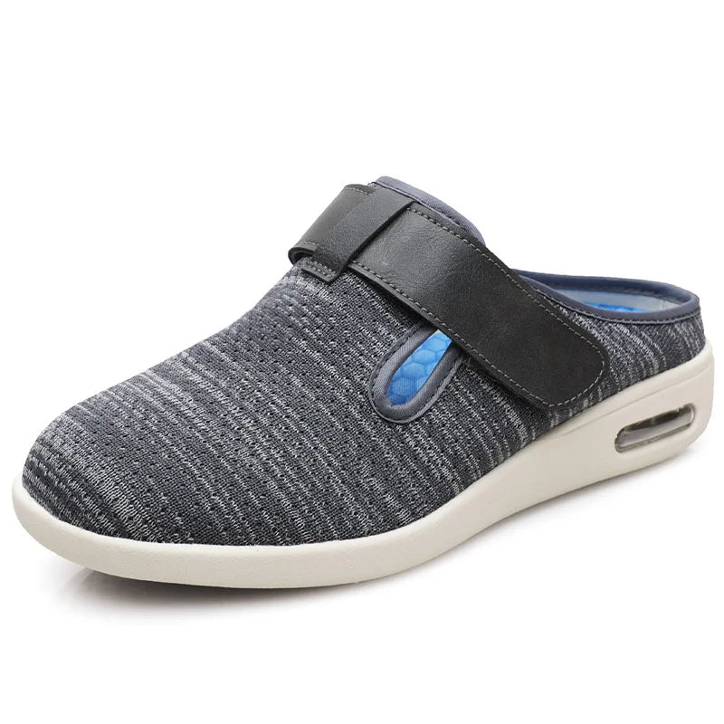 Chaussons de soutien ajustables conçus pour les personnes âgées, sécurité et stabilité lors des mouvements quotidiens