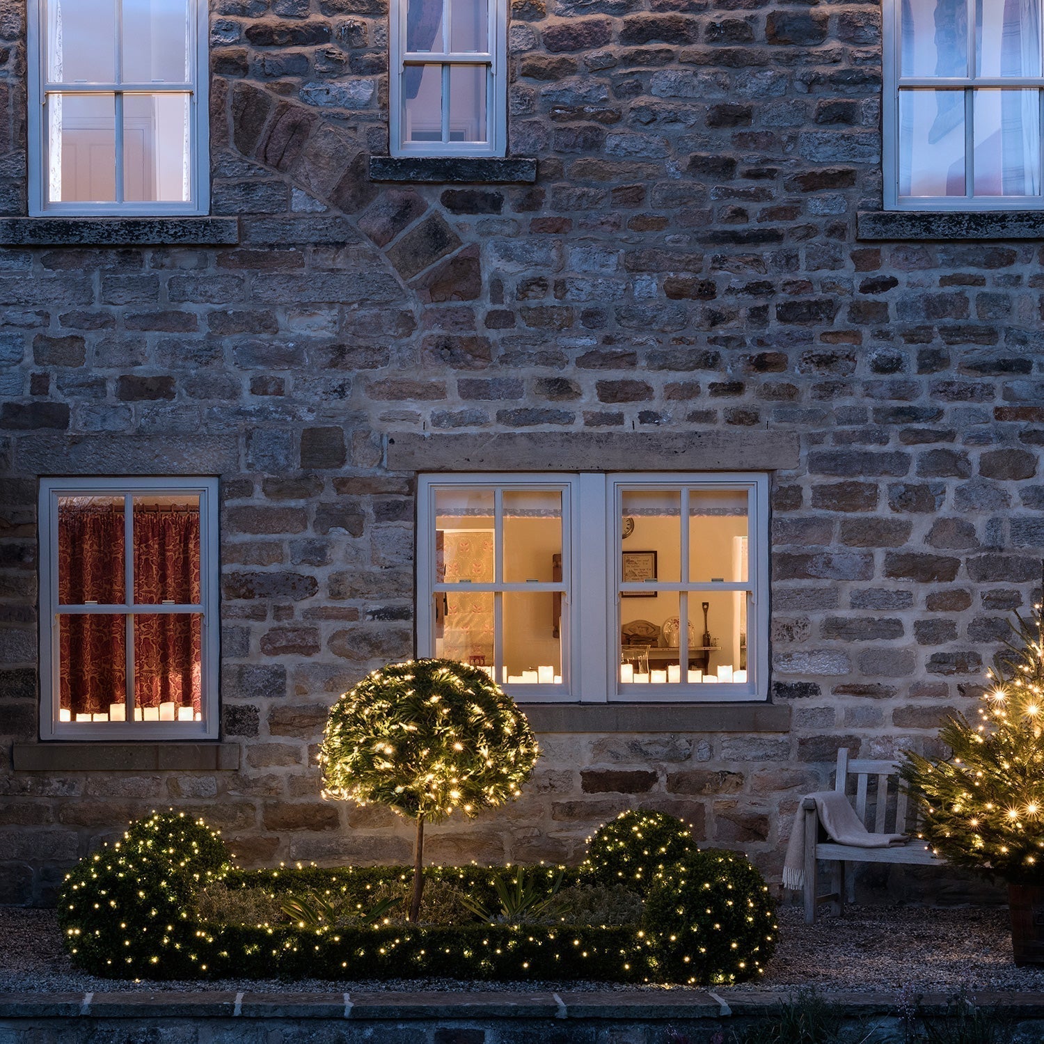 Décorations de Noël Guirlandes lumineuses extérieures