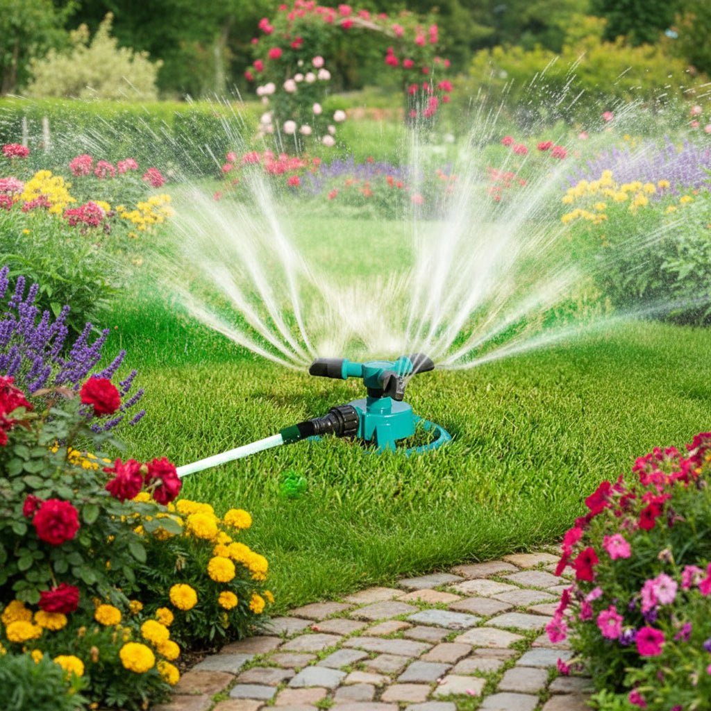 Buse automatique à 360° pour un arrosage fiable des plantes