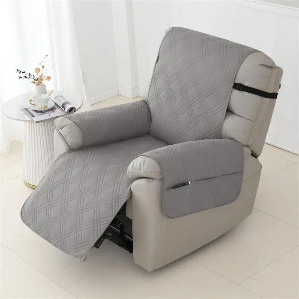 Housse de chaise inclinable matelassée imperméable pour une protection ultime des meubles