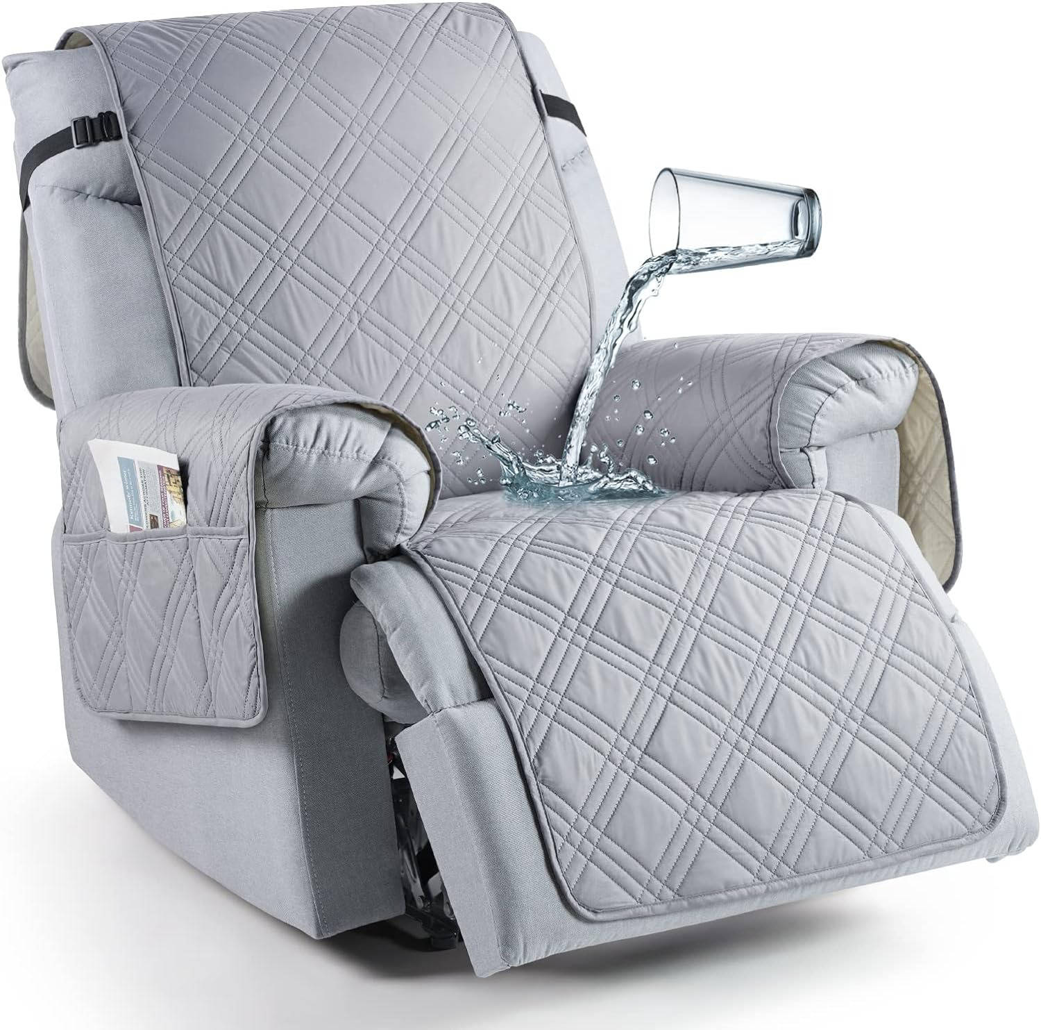 Housse de chaise inclinable imperméable unisexe pour la protection des meubles