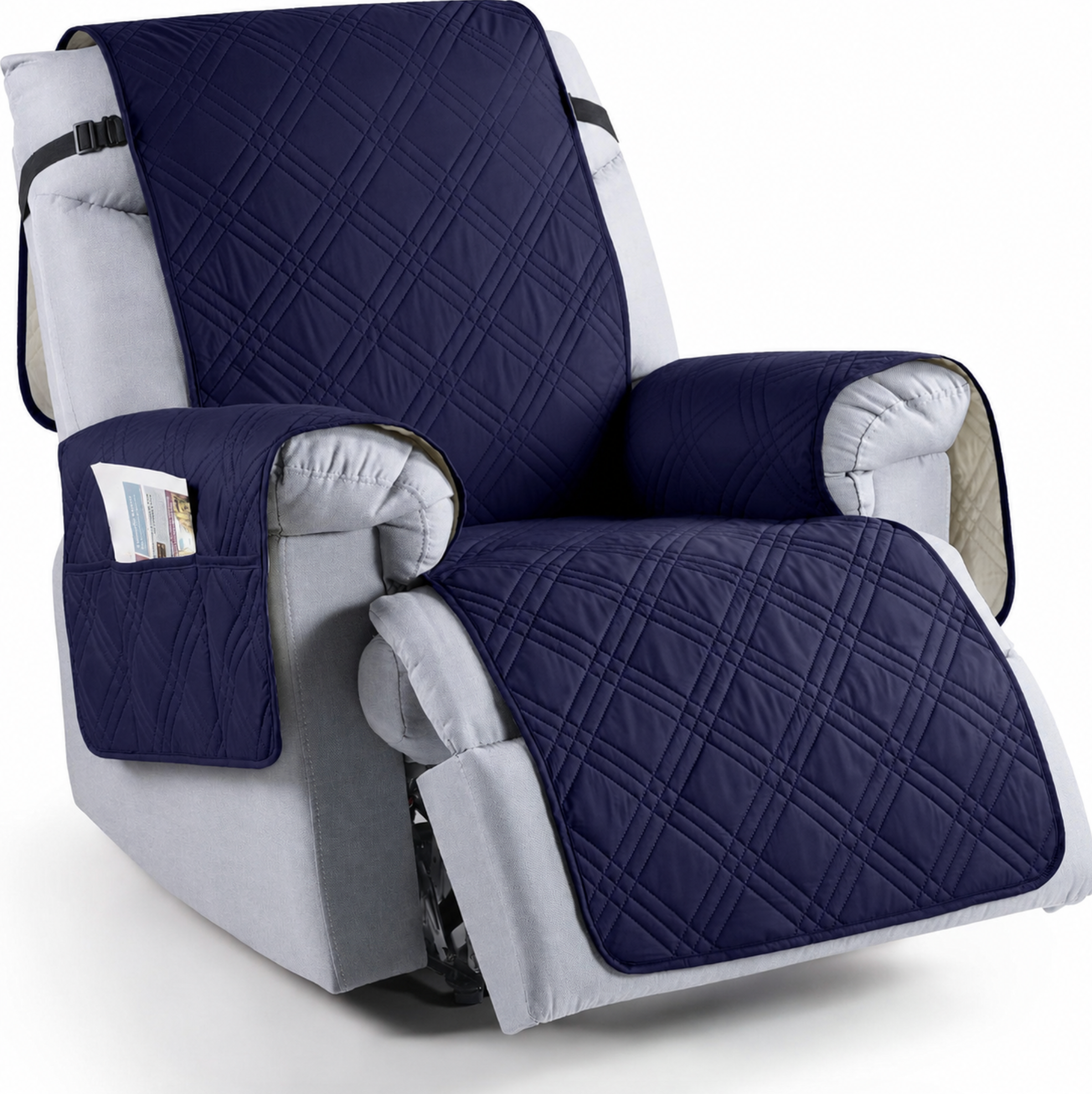 Housse de chaise inclinable imperméable unisexe pour la protection des meubles